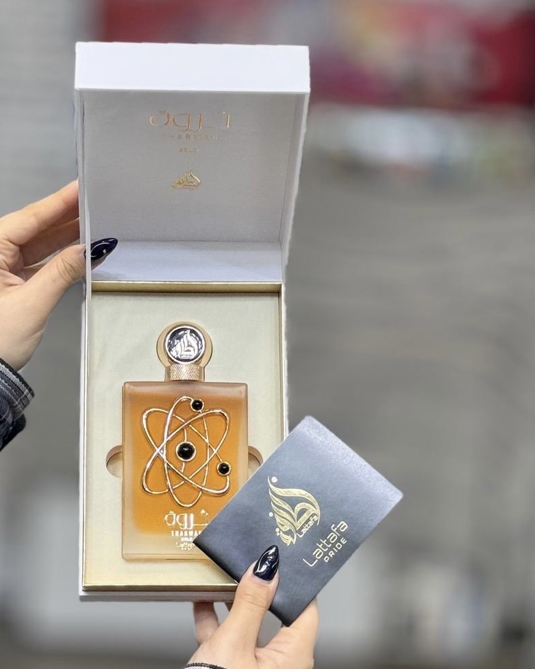 عطر ادکلن ثروه گلد طلایی لطافه پراید Tharwah gold Lattafa Pride